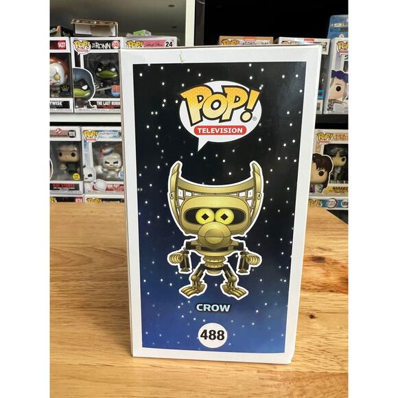 VAULTED Crow T. Robot Funko Pop #488 Mystery Science Theater 3000 MST3K TV Show - Picture 2 of 6